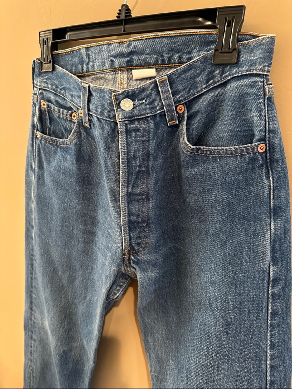 Levi’s vintage 501 button fly 30x30 - Picture 2 of 7
